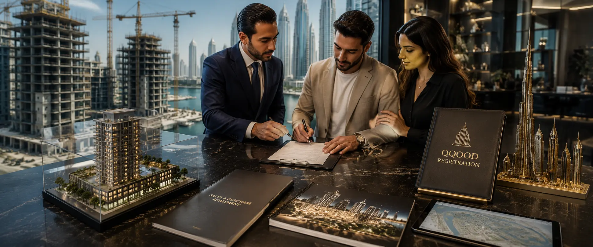 Oqood Registration Trustee Desk at VIP Plus Dubai