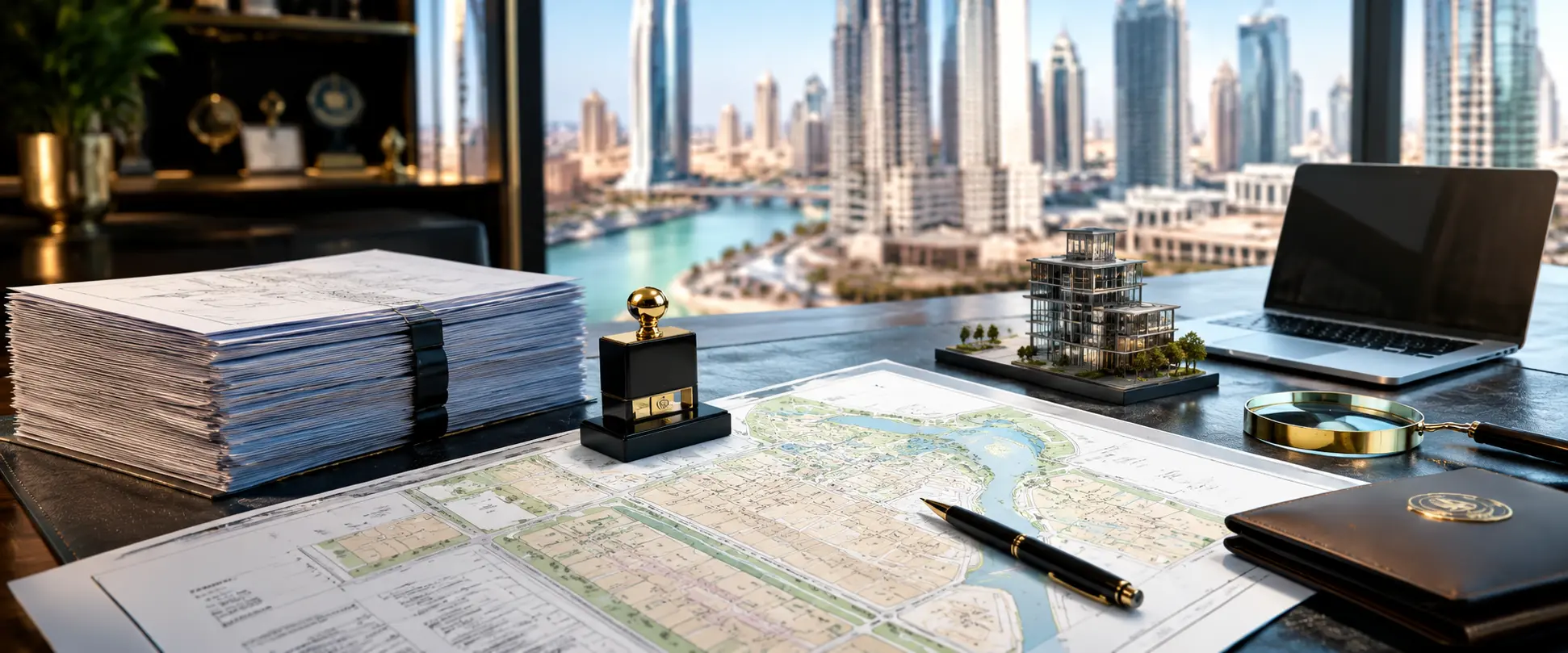 Dubai Land Department Map Issuance Services at VIP PLUS Trustee Office