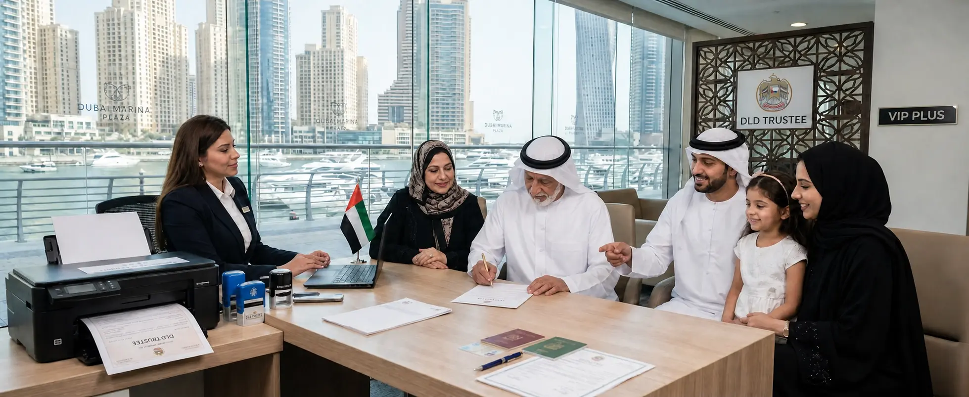 Hiba Gifting DLD Dubai Property Registration Desk